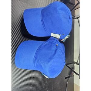 Lot of 10 Solid Plain Baseball Cap Trucker Blank Blue Hat Men Women Adjustable